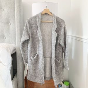 3/30$🤍 ZARA | Grey open front jacket
